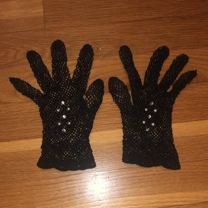Vintage Crochet Gloves